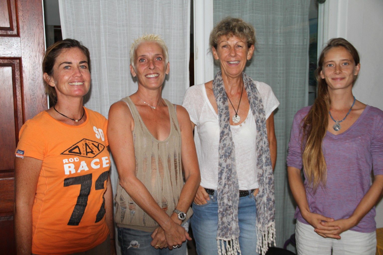 Le nouveau bureau de l’assocaition (de gauche à droite) : Hélène Bernier, Nathalie Chenot, Brigitte Feillet, Clémence Jarry. Christine Schiltz absente sur la photo.