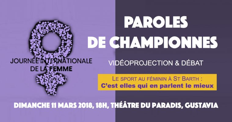 Journée internationale de la Femme: la parole aux championnes!